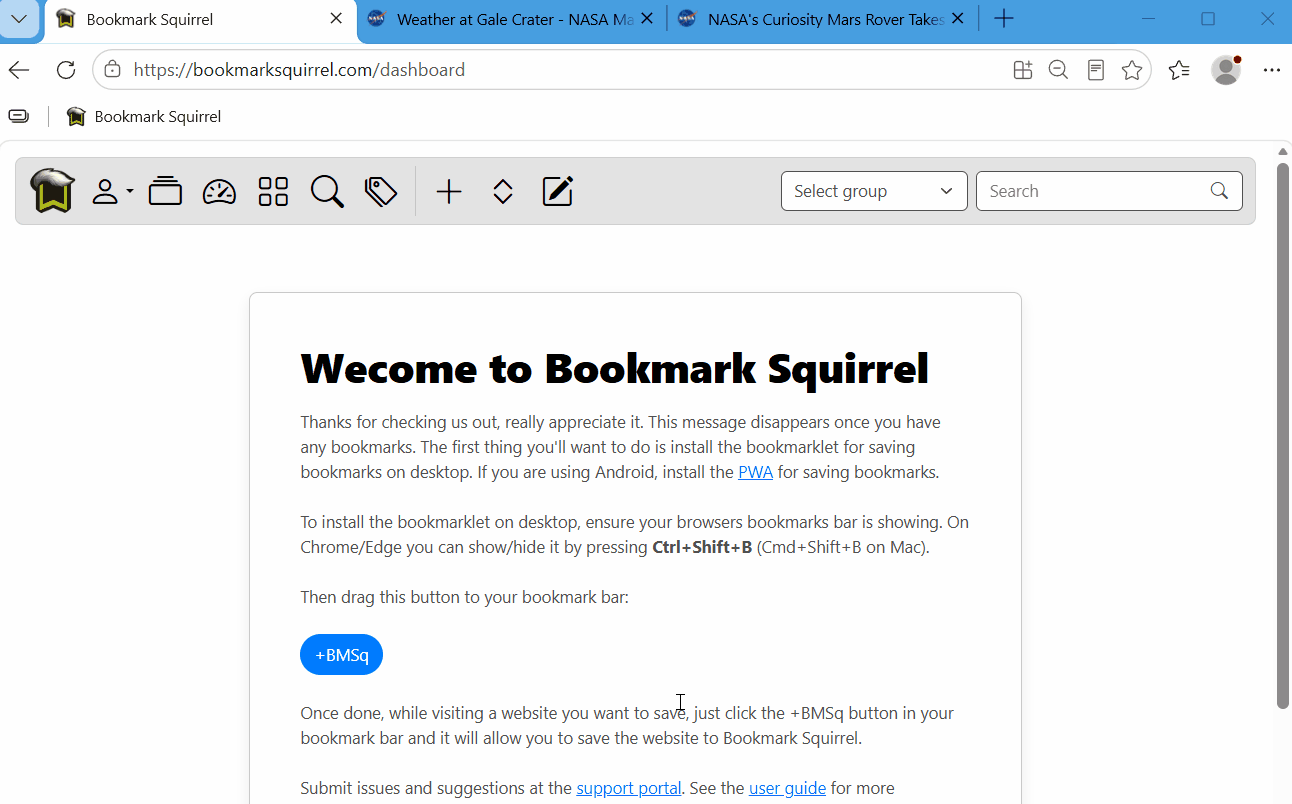 add-first-bookmarks